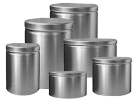 ROUND METAL TINS 1x 2-3/4 PKG(4)