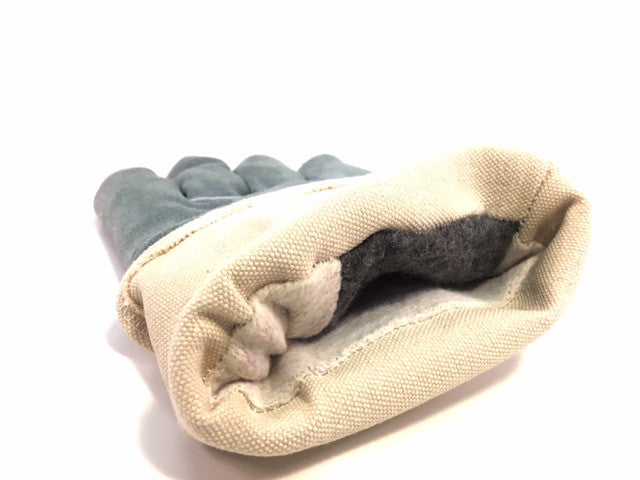 Welding Gloves - Suede Leather, Wool Lined