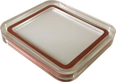 Vapor Trap Rectangular Lid w/Gasket - For PumpSaver & CoreDry