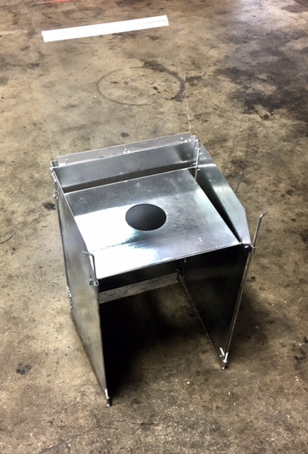 Field Density Table Includes Stainless Steel Weighing Cradle