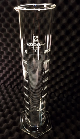 2000mL Glass Graduated Cylinder