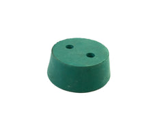 Neoprene #12 Stopper - w/ 2, 8mm holes