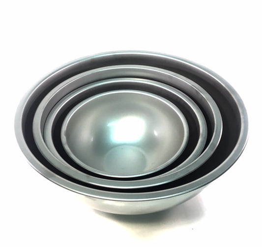 Stainless Steel Bowl Available in 3qt, 5qt, 8qt, and 13.5qt