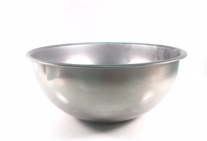 Stainless Steel Bowl Available in 3qt, 5qt, 8qt, and 13.5qt
