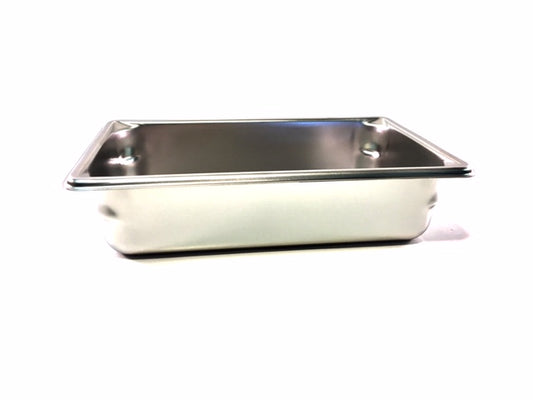 10'' x 6'' x 2 1/2'' Deep Stainless Steel Pan
