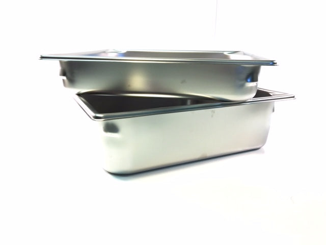 14'' x 13'' Stainless Steel Pans - 2'' or 4'' Depth