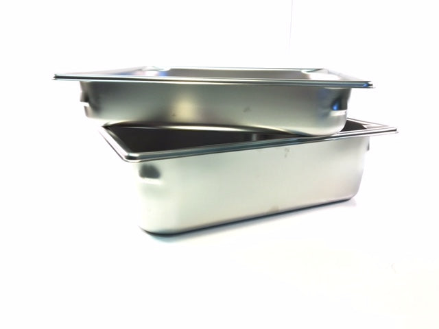 12'' x 14'' Stainless Steel Pans - 2'' or 4'' Depth