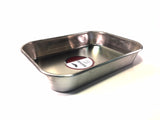 13-3/4" x 9-3/4" x 2-1/4" Lightweight Aluminum Pan - No Handles