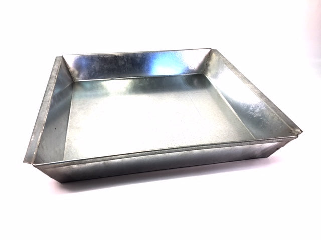 Galvanized Steel Pans - 5 Different Sizes