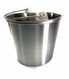 14-Quart, Stainless Steel Collection Pail, Seamless
