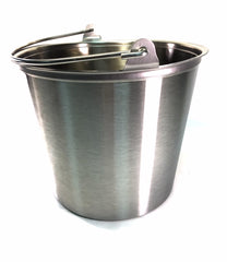 14-Quart, Stainless Steel Collection Pail, Seamless