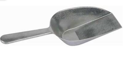 Aluminum Flat-Bottom Scoops - 4 Sizes Available