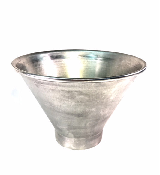 Filling Funnel, 4-Inch Spun Aluminum