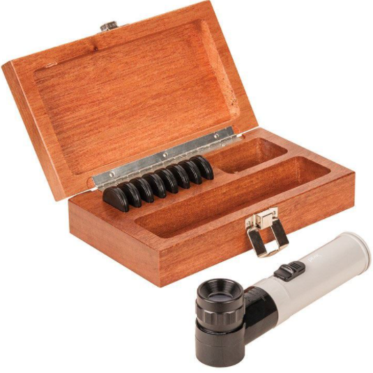 10x Optical Comparator w/ Wooden Case
