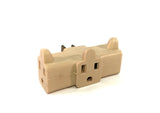 3-Receptacle Adaptor Cube Outlet