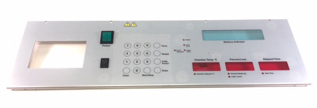 NCAT Furnace Front Control Panel
