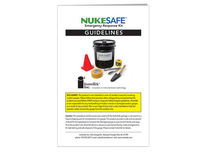 NukeSafe™ - Nuclear Gauge Emergency Response Kit