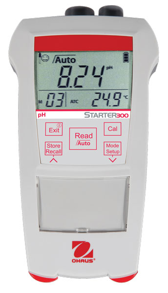 Ohaus Starter 300 pH Meter - Portable