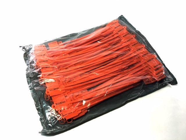 Plastic Security Zip Tie (Pack of 100)