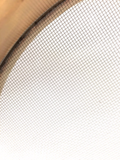 12" Sieve (Full Height) #200, Brass with Stainless Steel Mesh WITH backup cloth.