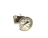 HMA's 50-400°F Glass Dial 5 in. Stem Thermometer 1.75 in. Dial