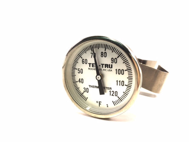 Concrete Dial Thermometer, 25° - 125°F - Available in 5" or 8" Stem Lengths