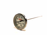 12" Dial Stem Thermometer, 50-400°F