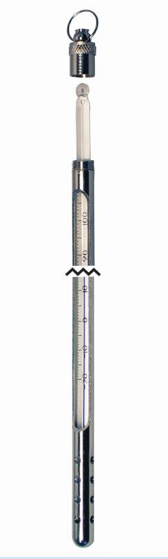 Armored Glass Thermometer