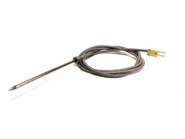 Type K, 6" Penetration Probe w/ 48" Steel Cable