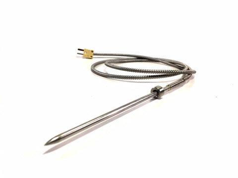 Type K, 6" Penetration Probe w/ 48" Steel Cable