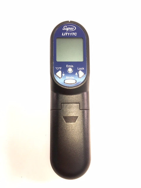 Dual Laser Infrared Temperature Gun with Type K Receptacle & Case