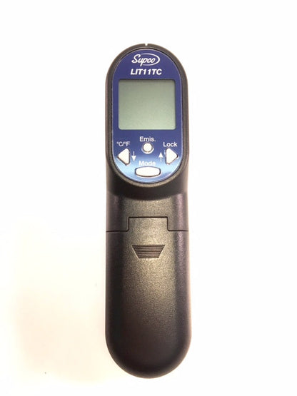 Dual Laser Infrared Temperature Gun with Type K Receptacle & Case