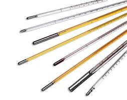 Glass Mercury 12" Thermometer, 0 to 230°F - Available With or Without NIST Certificate