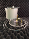 Pycnometer with Acrylic Lid and Metal Calibration Lid