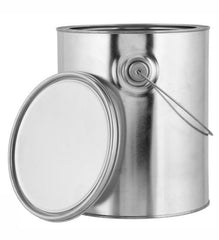1-Gallon Paint Can, Liquid AC Sample Can with Lid and Handle