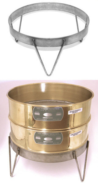 8" or 12" Stainless Steel Wet Washing Sieve Stand