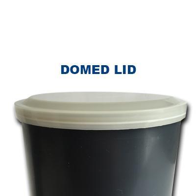 6" Concrete Cylinder Molds (Case of 20) - Available with flat or domed lid